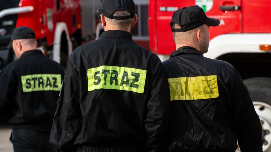 Akcja strażaków w Zielonej Górze