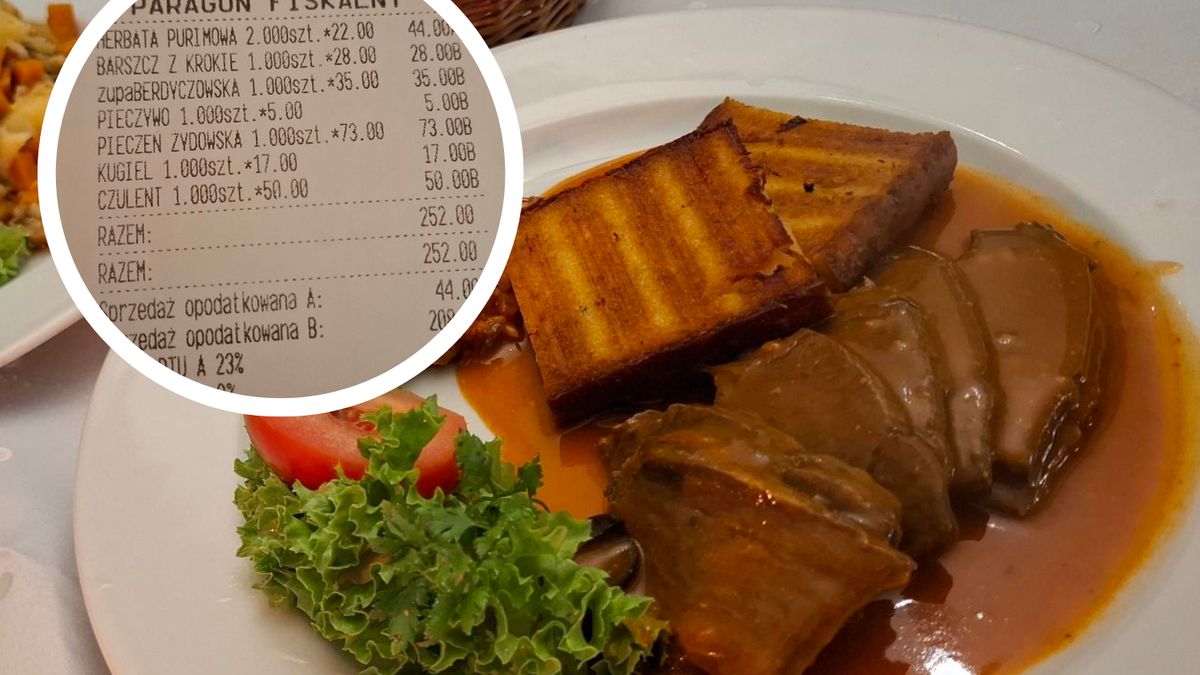 Obiad w restauracji Ariel