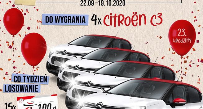 Urodzinowa loteria sklepów Intermarché