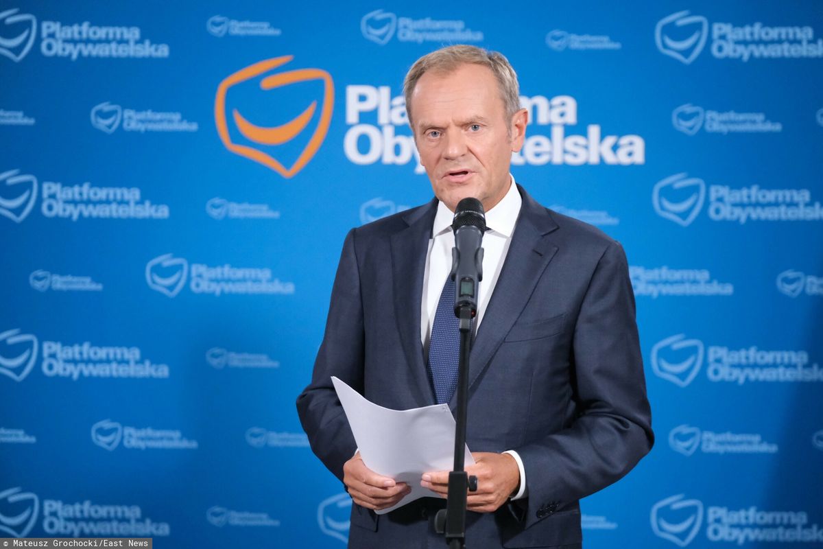 Donald Tusk o Marianie Banasiu: polityczny świadek koronny