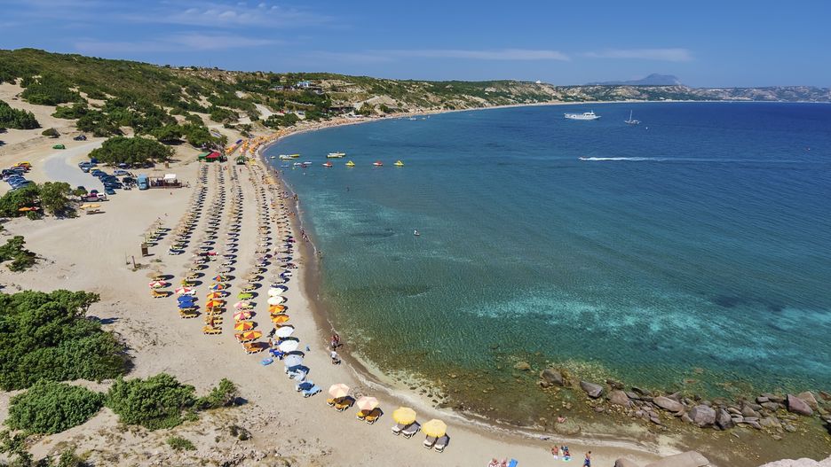 Plaże na Kos są przepiękne