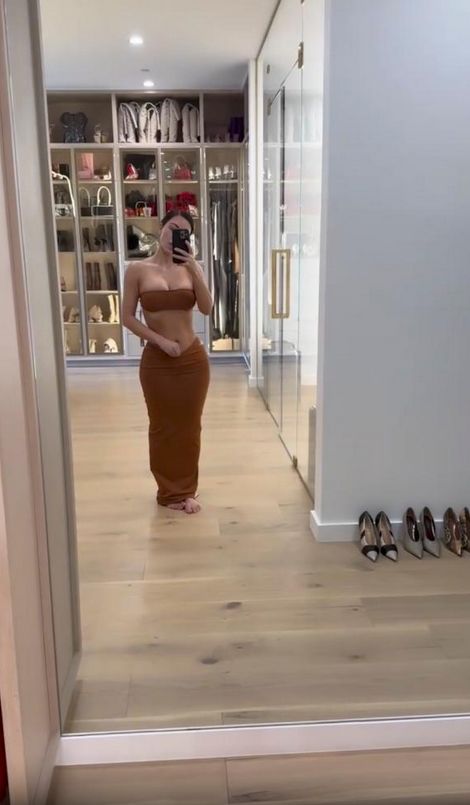 Kim Kardashian pokazała garderobę