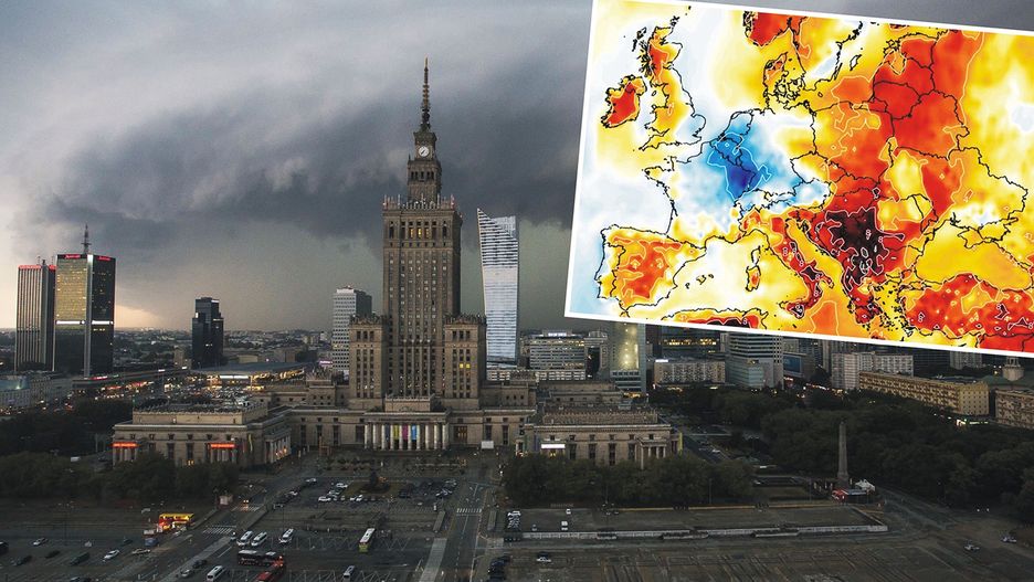 Pogoda. Groźny front nad Polską. IMGW ostrzega 