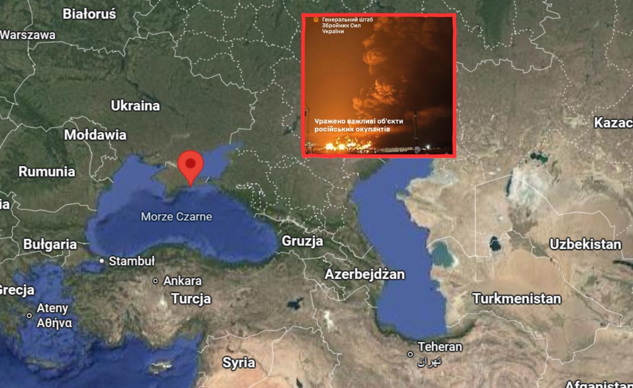 Ukraina atakuje kluczowe obiekty na Krymie i w Wołgogradzie