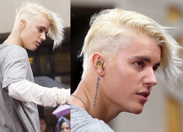 Justin Bieber utlenił włosy! Pasuje mu jasny blond? (ZDJĘCIA)