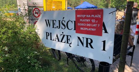Turysta nie wytrzymał. Przysłał nam zdjęcie z plaży