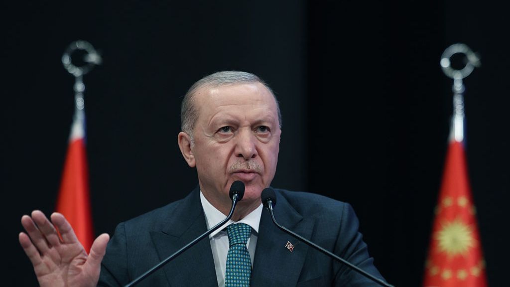 Prezydent Turcji Recep Tayyip Erdogan