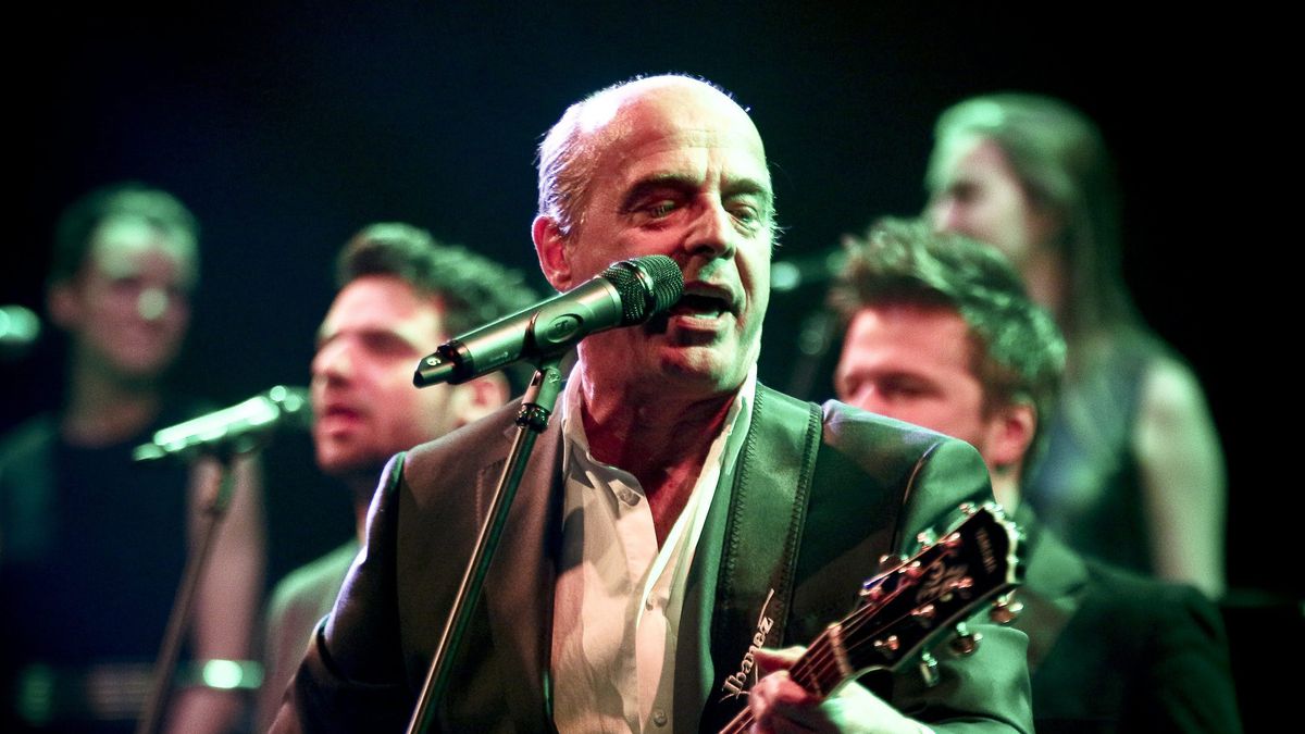 Jan Pospieszalski podczas koncertu Kolędy Pospieszalskich