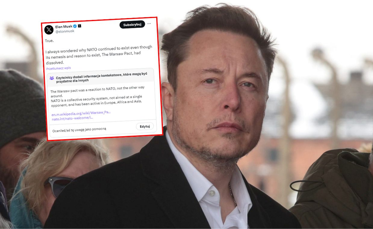 Musk "za" rozwiązaniem NATO. Machina Kremla od razu ruszyła