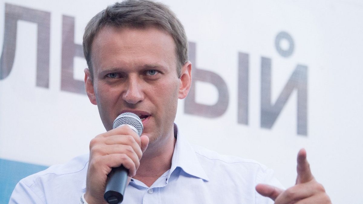 Aleksiej Nawalny sprzeciwia się działaniom Władimira Putina