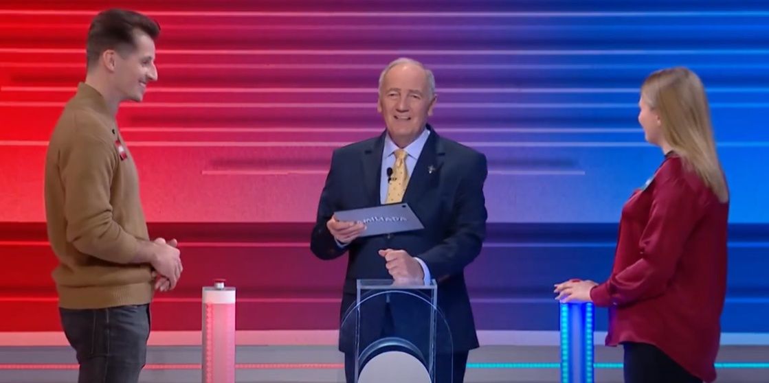 Karol Strasburger w "Familiadzie"