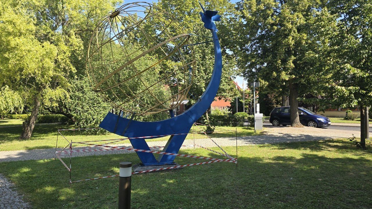 Aleksandrów Kujawski: Kultowa metalowa rzeźba z parku Jana Pawła II trafiła na złom