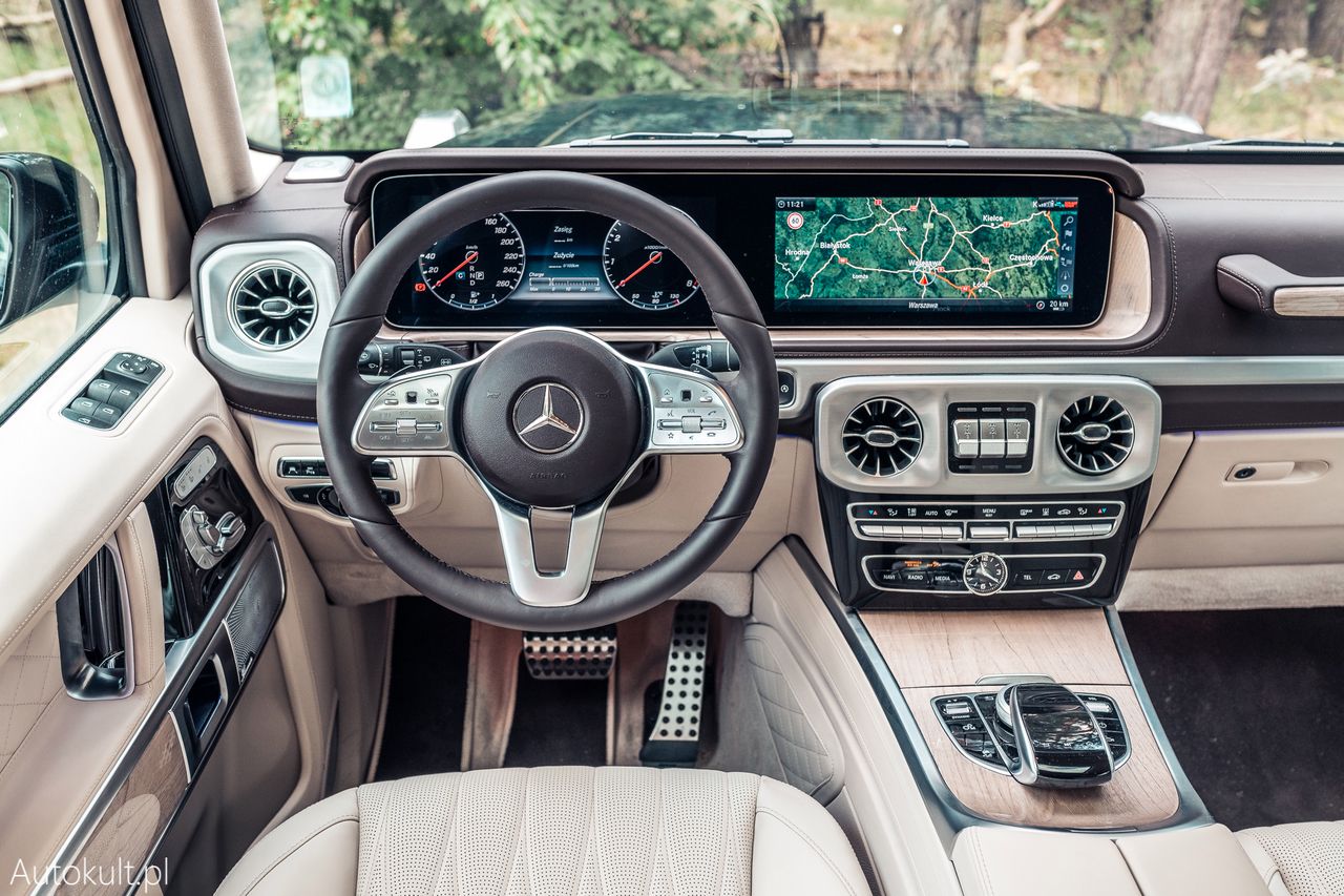 Mercedes-Benz G500 (2018) (fot. Konrad Skura)