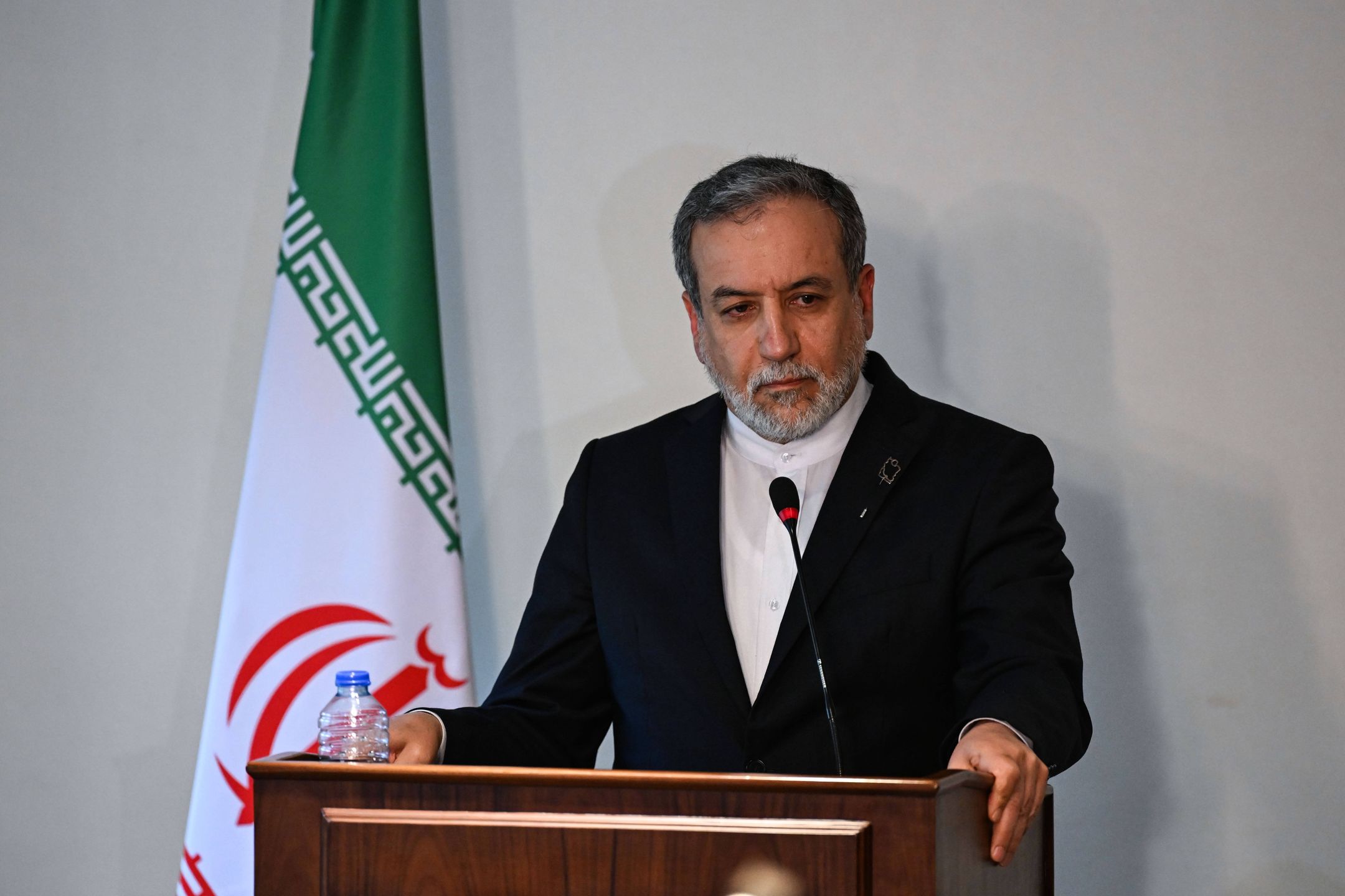 Minister spraw zagranicznych Iranu Abbas Aragczi 