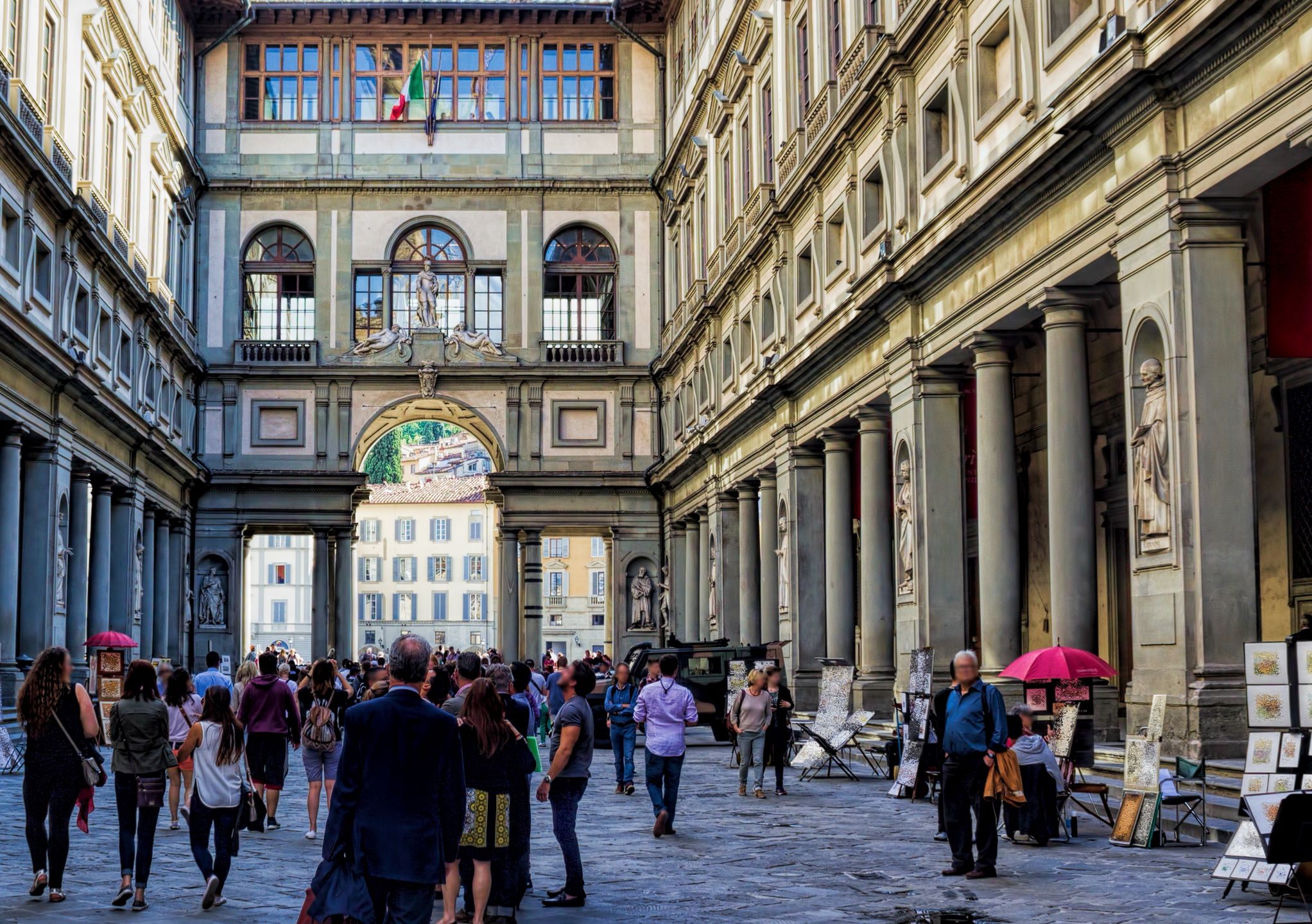 Galerię Uffizi odwiedza rocznie nawet 5 mln osób 