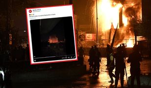 Atak na szpital w Gazie. W sieci przerażające wideo