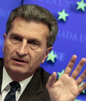 Günther Oettinger, komisarz ds. gospodarki cyfrowej i społeczeństwa