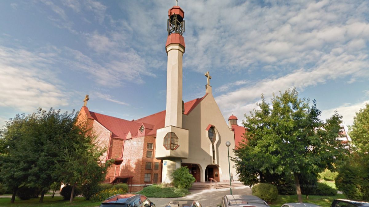 Kościół przy ul. Kasztanowej w Lublinie. 