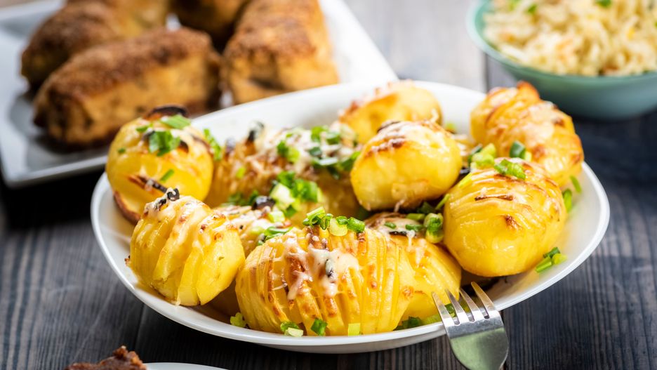 Ziemniaki hasselback 