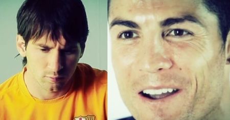 Ronaldo i Messi reklamują Gran Derbi!