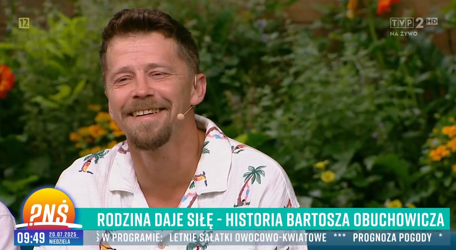 Bartosz Obuchowicz z rodziną wpadł do "PnŚ"