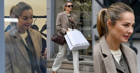 Uzbrojona w torebkę za prawie 15 TYSIĘCY ZŁOTYCH Małgorzata Socha przyjechała na shopping wartym PÓŁ MILIONA autem (ZDJĘCIA)