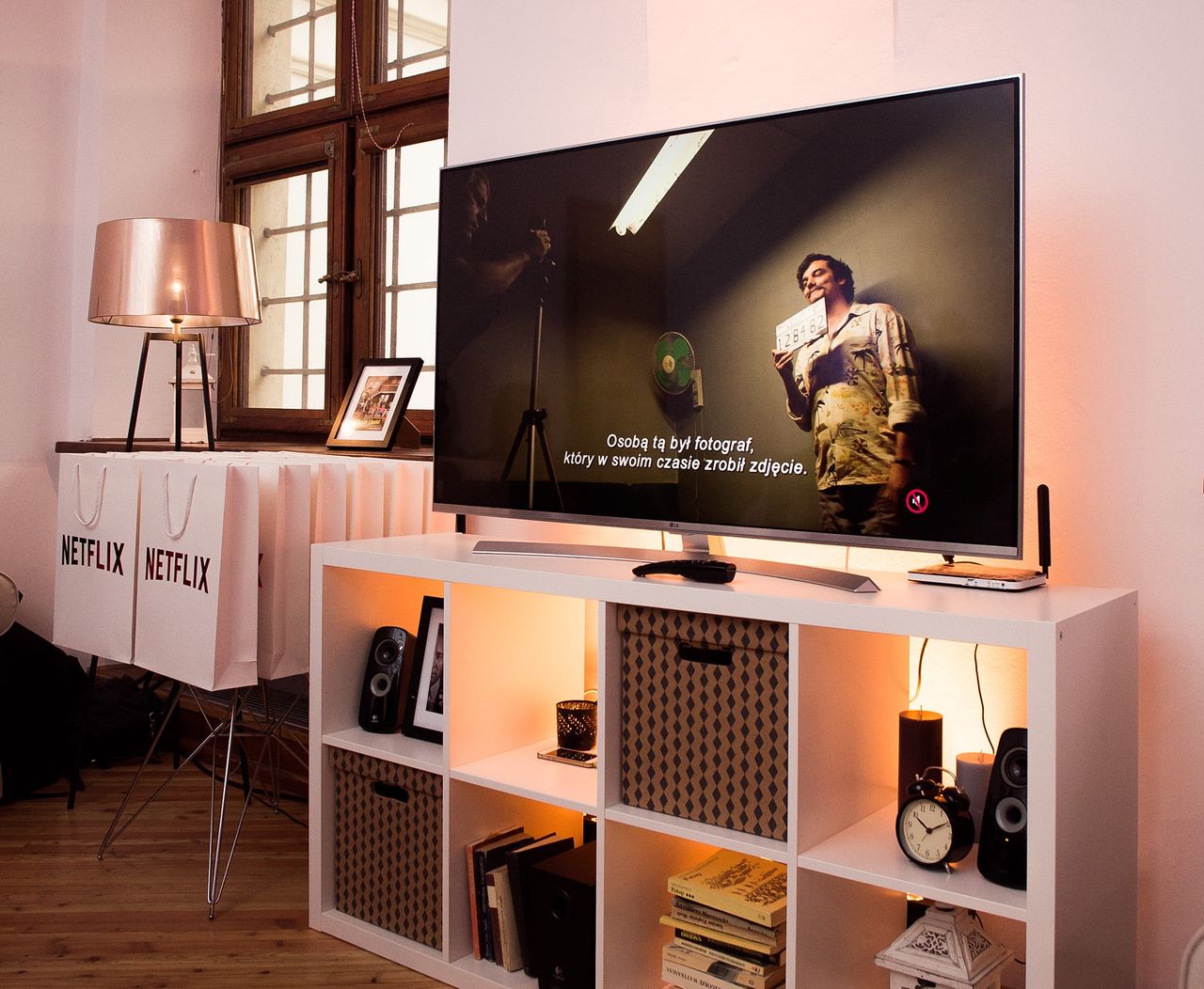 LG OLED na polskiej premierze Netflixa