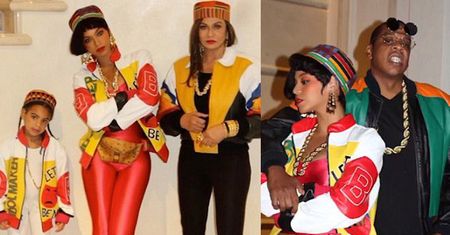 Halloweenowa impreza u Beyonce: Knowles, Blue Ivy i Tina jako Salt-n-Pepa! (ZDJĘCIA)
