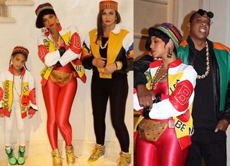 Halloweenowa impreza u Beyonce: Knowles, Blue Ivy i Tina jako Salt-n-Pepa! (ZDJĘCIA)