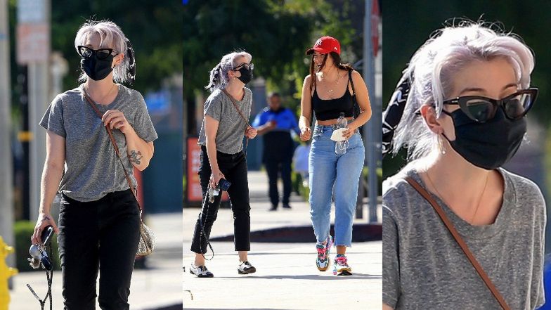 Odchudzona Kelly Osbourne idzie na obiad