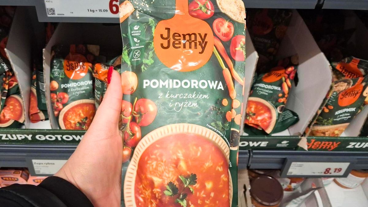Zupa pomidorowa z Lidla marki Jemy Jemy