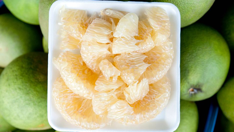 Zielony grejpfrut jest bardzo popularny w Korei i Japonii