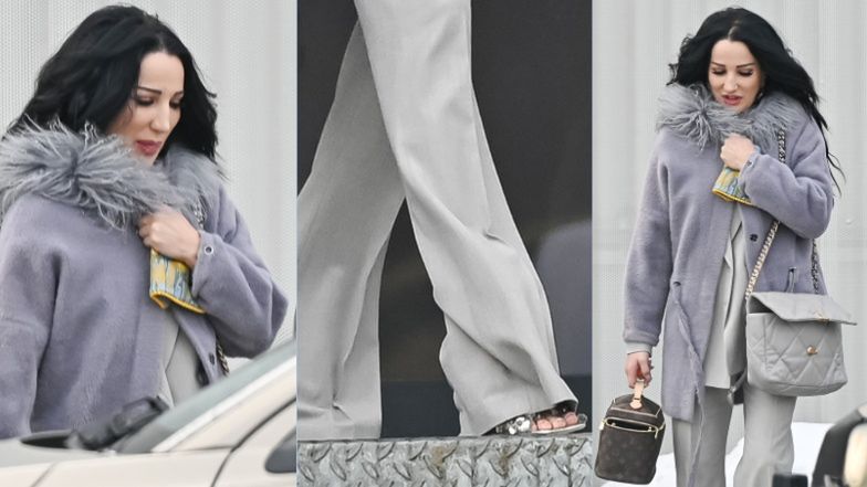 Justyna Steczkowska z bosymi stópkami na śniegu i mrozie. Nawet 