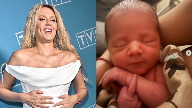 Kasia Moś urodziła 