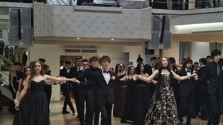 Mierzęcice: Studniówka I LO im. Kopernika w Będzinie