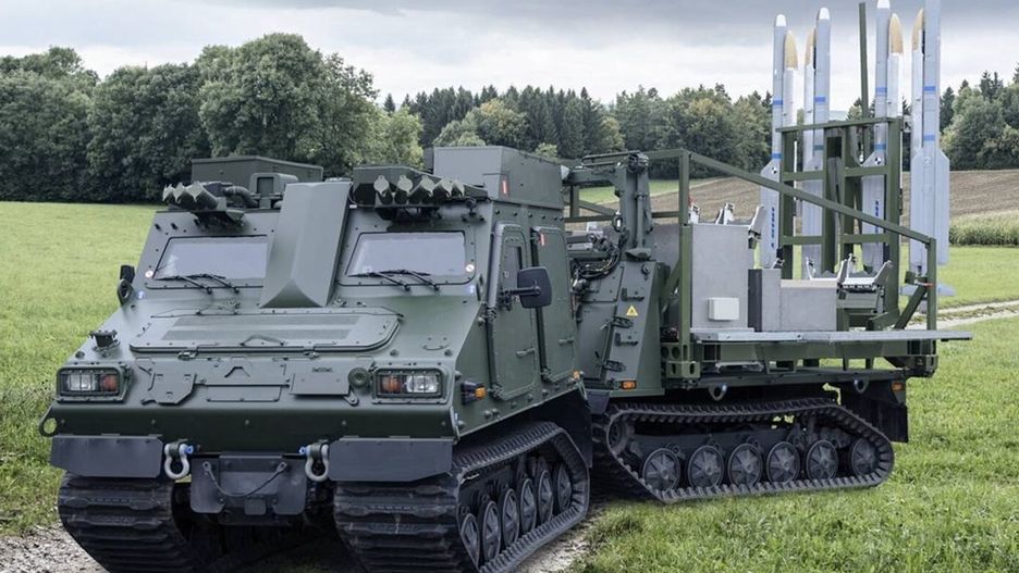 Wyrzutnia lądowa pocisków IRIS-T SL