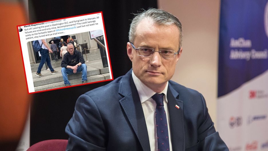 Wpis Marka Magierowskiego w serwisie X