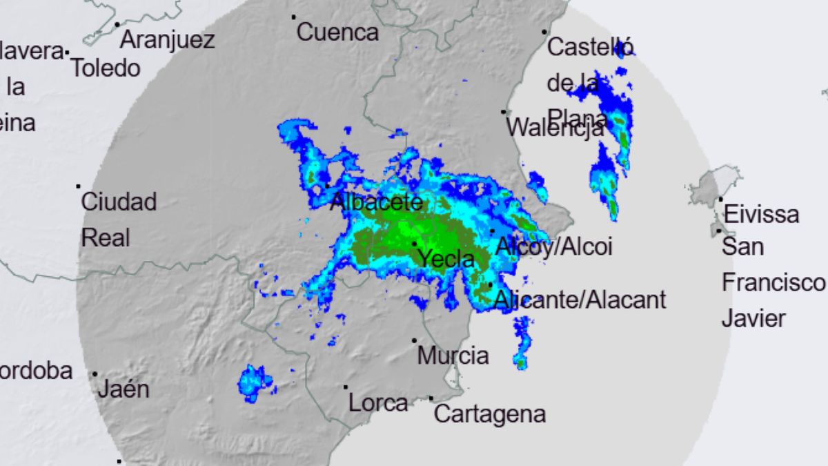 Synoptycy ostrzegają przed intensywnymi opadami w Walencji