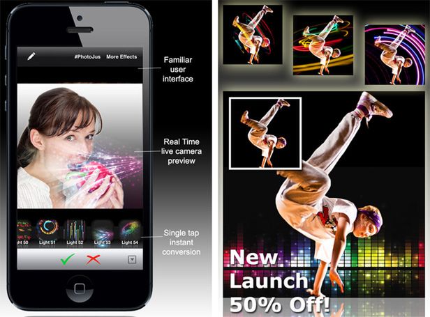 Aplikacja Dnia: PhotoJus Light FX Pro 2