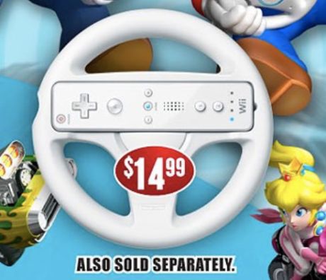 Wii Wheel do kupienia za 15 dolarów 1