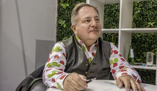 Robert Makłowicz przed laty. Od dawna robił przed kamerami show. Stare nagranie jest hitem