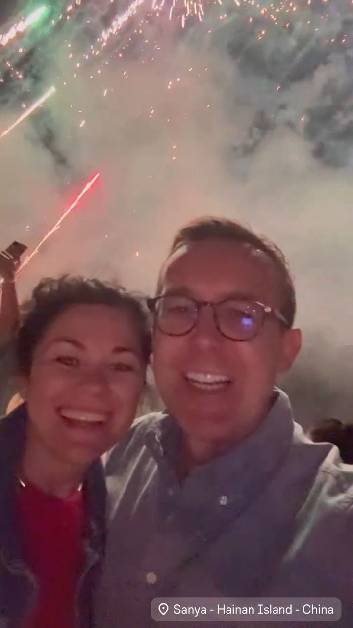 Katarzyna Cichopek i Maciej Kurzajewski przywitali Nowy Rok