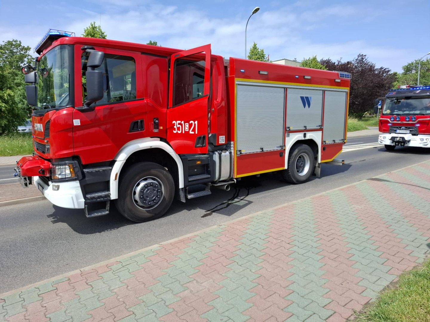 Kolizja w Częstochowie.