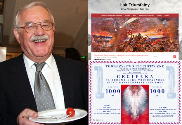 "Fundacja" Pietrzaka chce zbudować... ŁUK TRIUMFALNY na Wiśle! "Ma być widoczny z każdego miejsca w Warszawie"