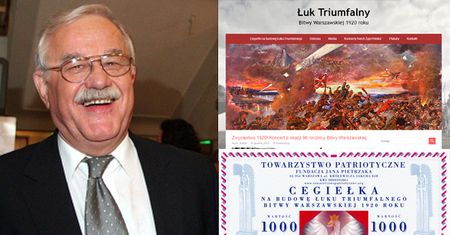 "Fundacja" Pietrzaka chce zbudować... ŁUK TRIUMFALNY na Wiśle! "Ma być widoczny z każdego miejsca w Warszawie"