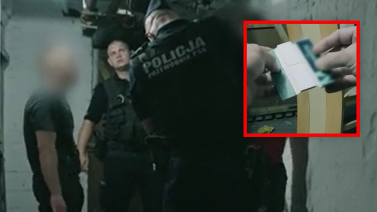 Funkcjonariusze przyłapali ich w piwnicy. Tak się tłumaczyli