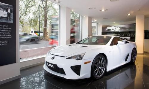 Lexus LF-A w Londynie