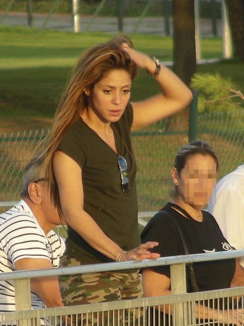 Shakira na meczu syna. Żywo dopingowała Milana z trybun