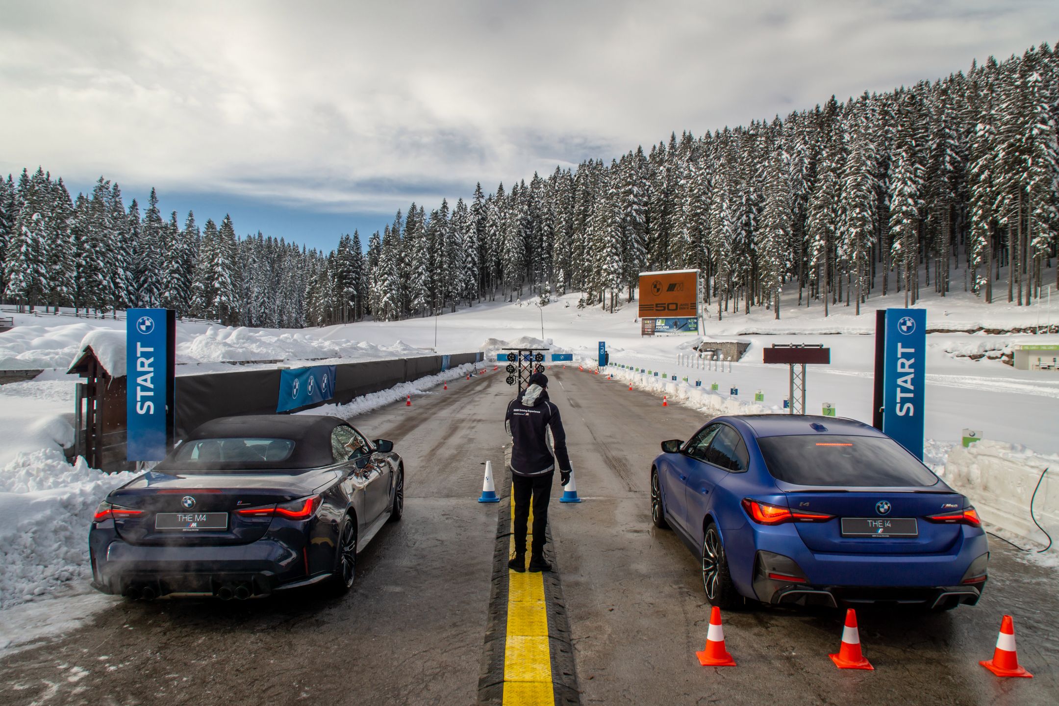 BMW M4 Competition xDrive vs. BMW i4 M50
