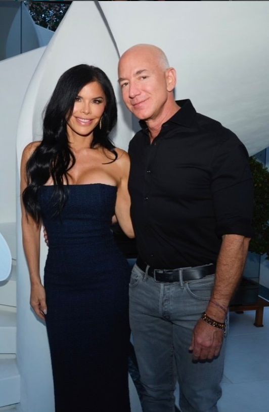 Jeff Bezos i Lauren Sanchez
